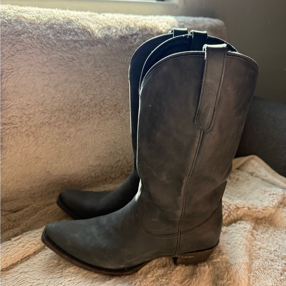Women's Black Heeled Boots